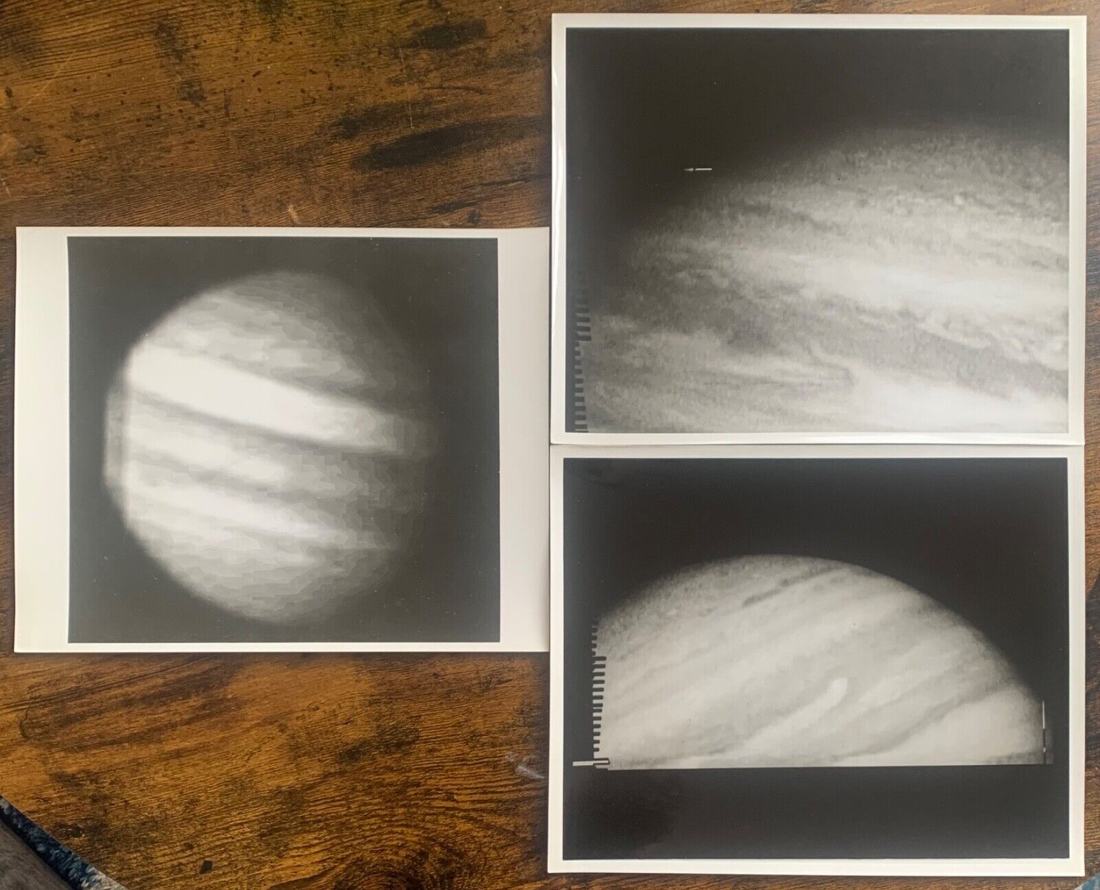 Vintage NASA Photographs - Jupiter from Pioneer 10 1973 LOT OF 3 PHOTOS