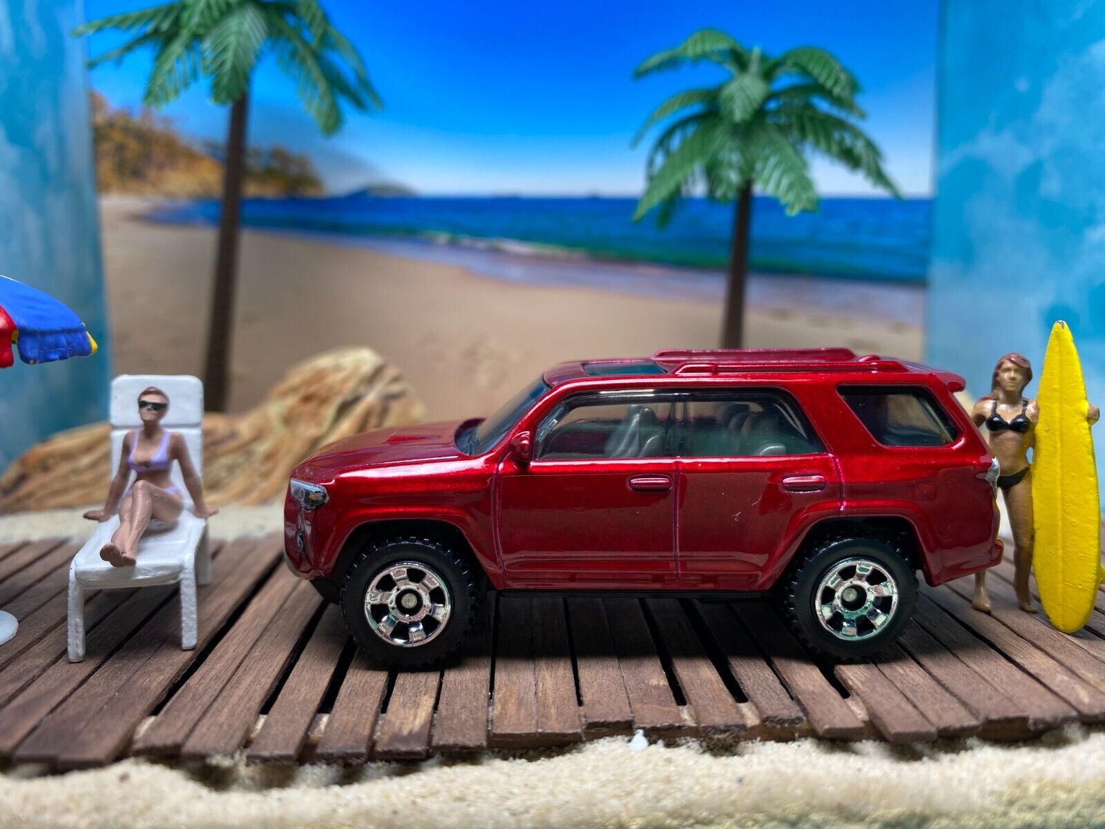 Toyota 4Runner 5th Generation 1/64 Scale Collectible Diecast Diorama Model Rare