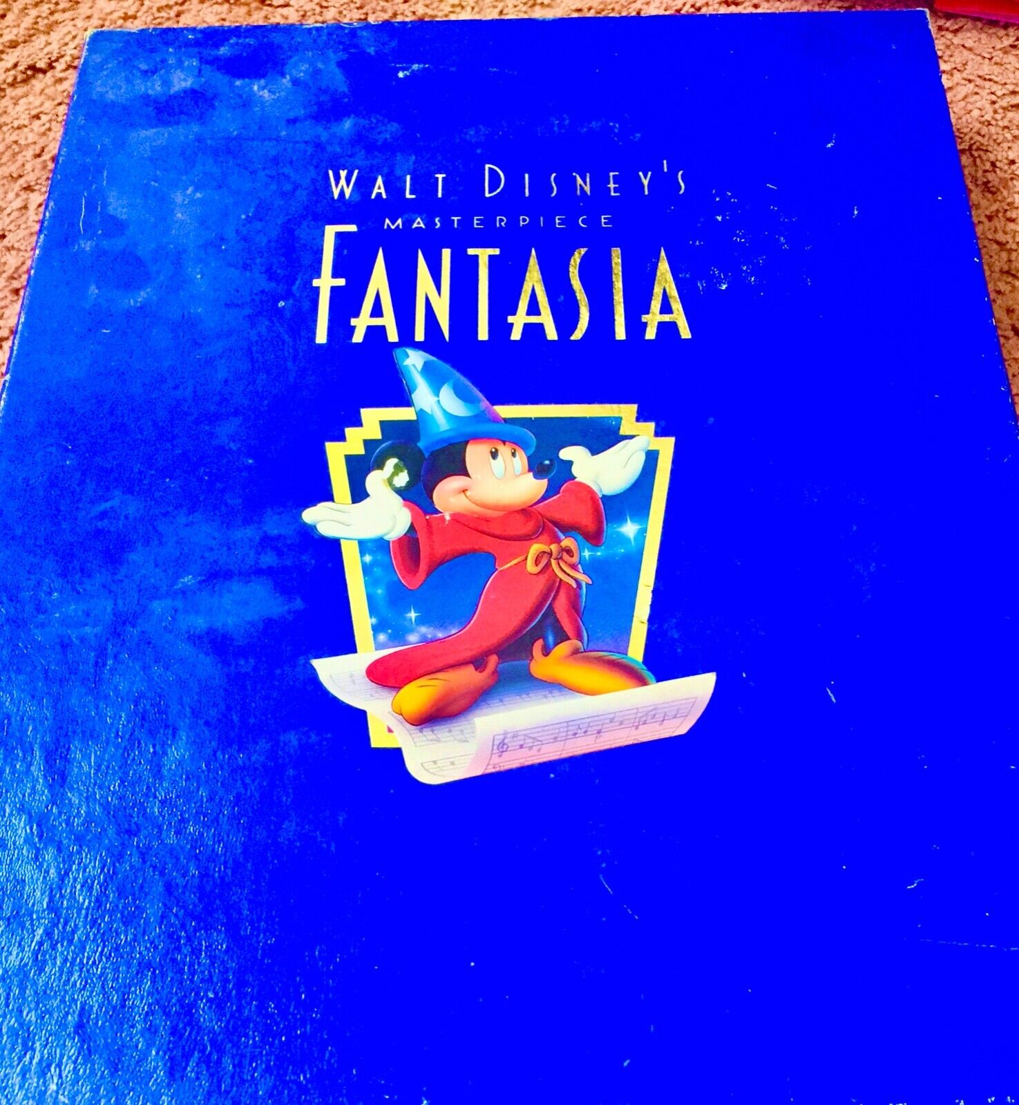 Fantasia Walt Disney's Masterpiece Limited Commemorative Edition certificate 