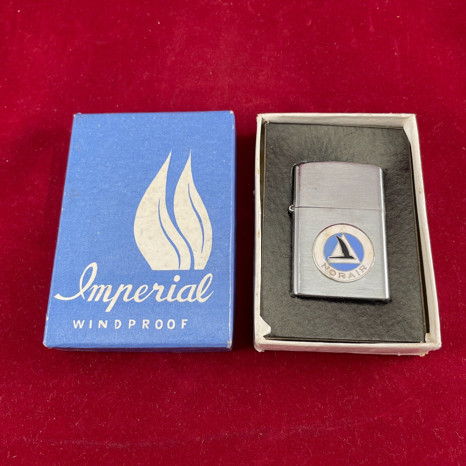 Vintage Imperial NORAIR / Northrop Lighter - Unstruck In Original Packaging 🦝