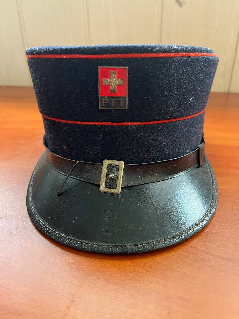 WW2 Swiss Army Mailman Postman Cap 1942 dated