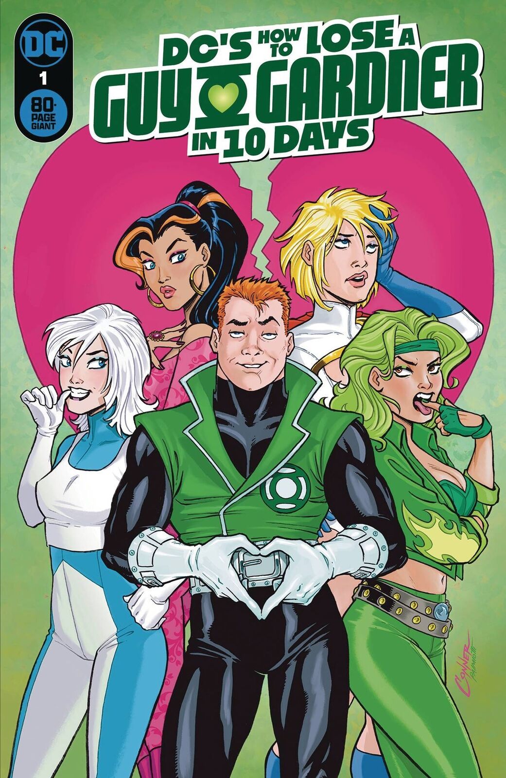 DCS HOW TO LOSE A GUY GARDNER IN 10 DAYS #1 (ONE SHOT) CVR A AMANDA CONNER DC