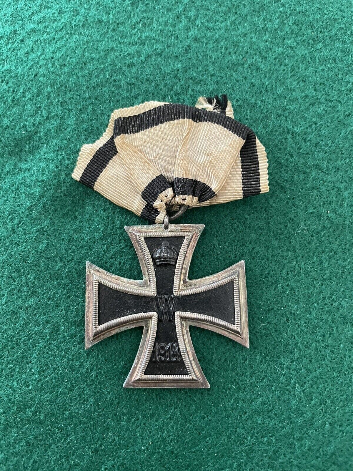 WW1 Original German Civilian iron Cross second-class.