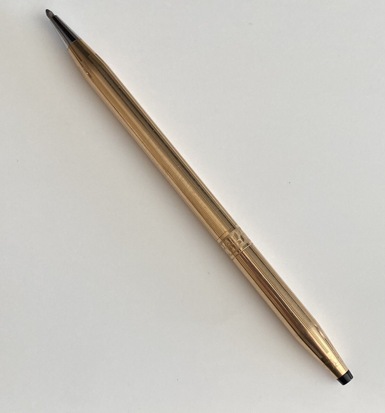 Vintage 14K Gold Filled Cross Rose Ink Pen