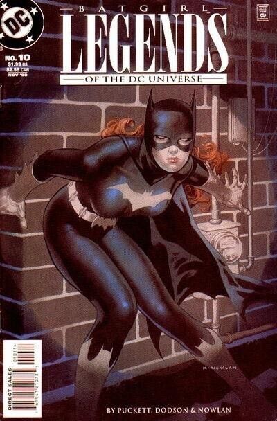LEGENDS OF THE DC UNIVERSE #10 1998 BATGIRL Silent Issue BATMAN Terry Dodson