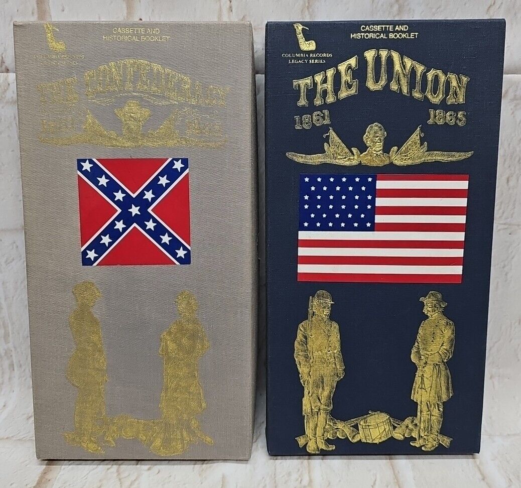 The Union 1861-1865 & The Confederacy 1861-1865 Cassette & Booklet Sets
