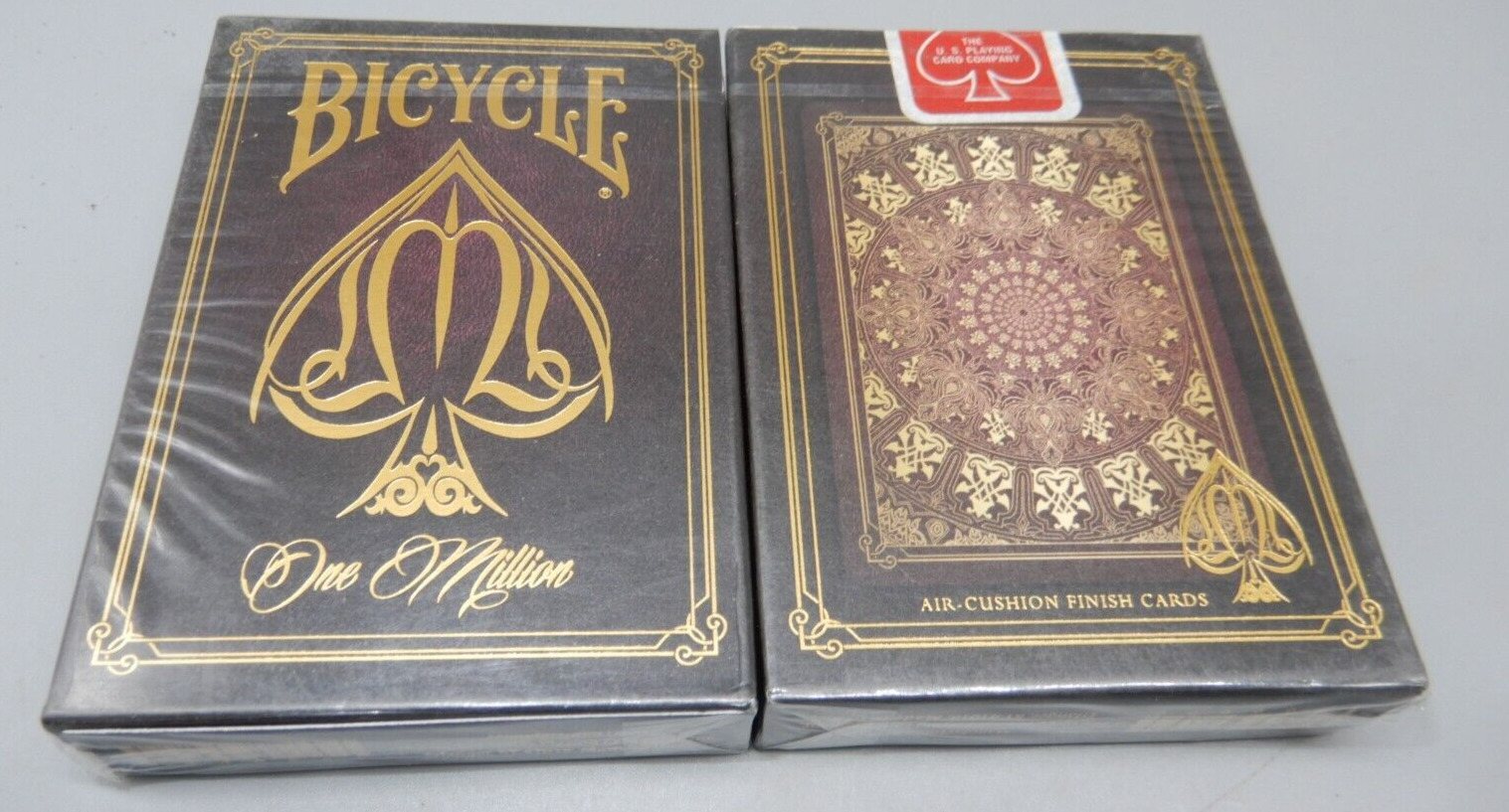 Bicycle ONE MILLION elegant Playing Card deck NEW/SEALED red seal