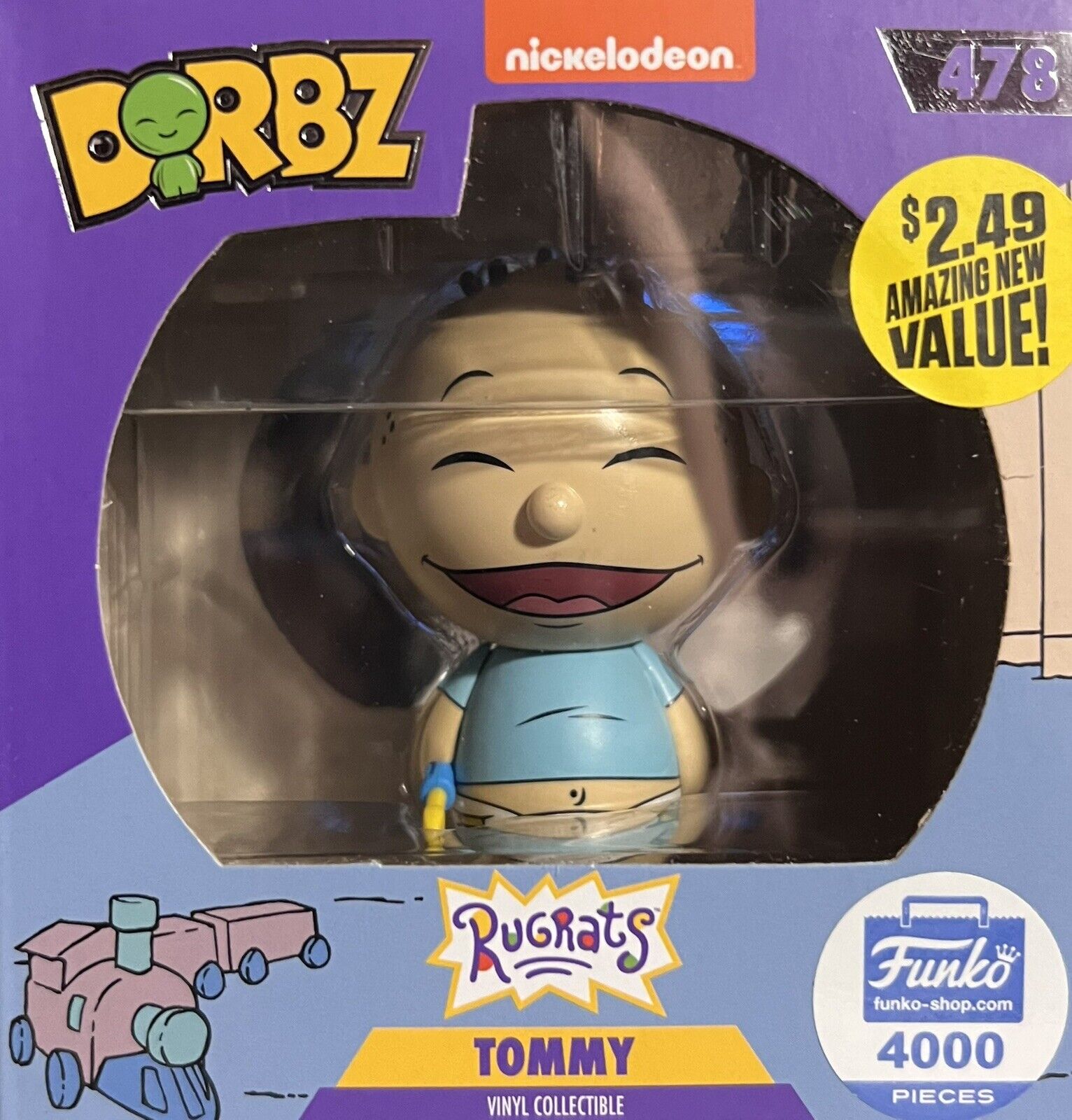 Funko Dorbz Rugrats 478 Tommy Limited Edition 4000pc Funko Shop Exclusive NEW