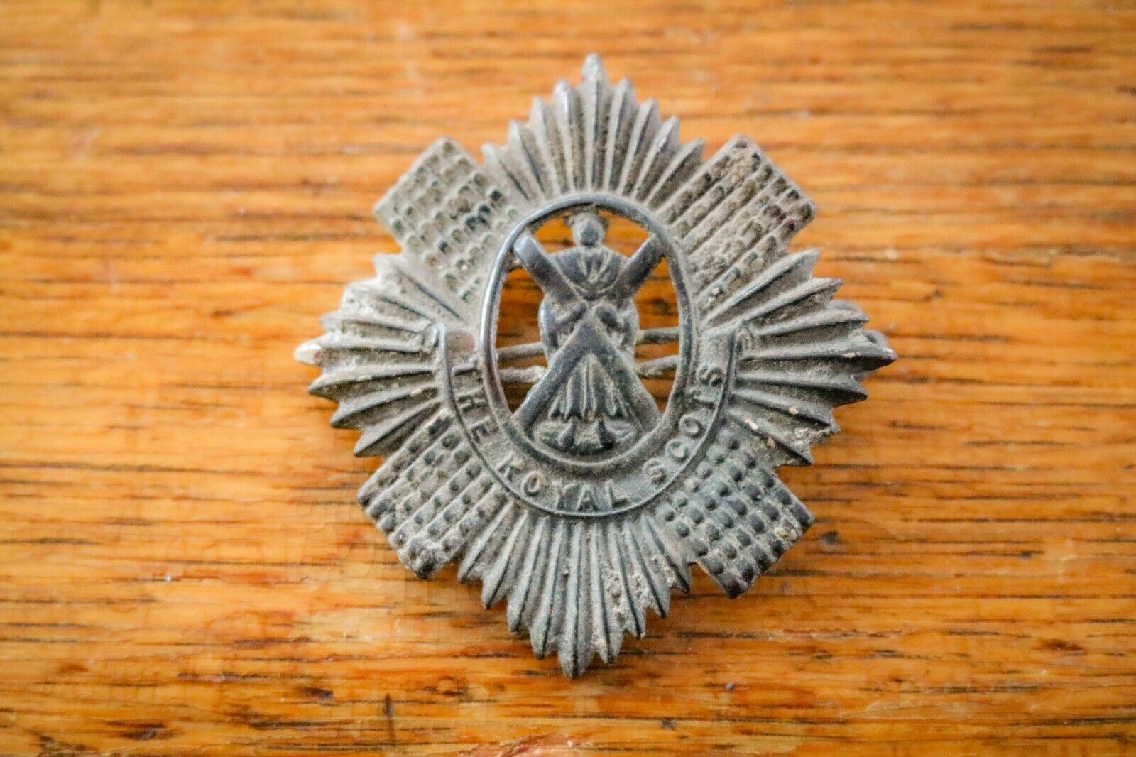 Antique - The Royal Scott’s Cap Badge - Rare Edition