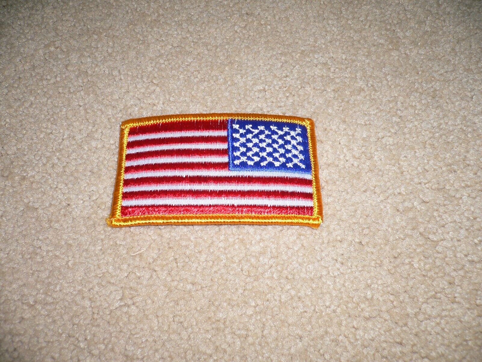 Vintage United States Flag Reversed Army Patch - 1996