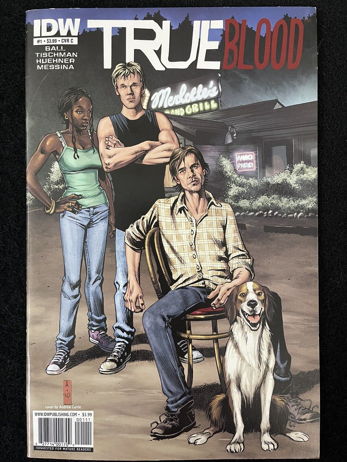 True Blood #1 comic book (IDW Publishing)