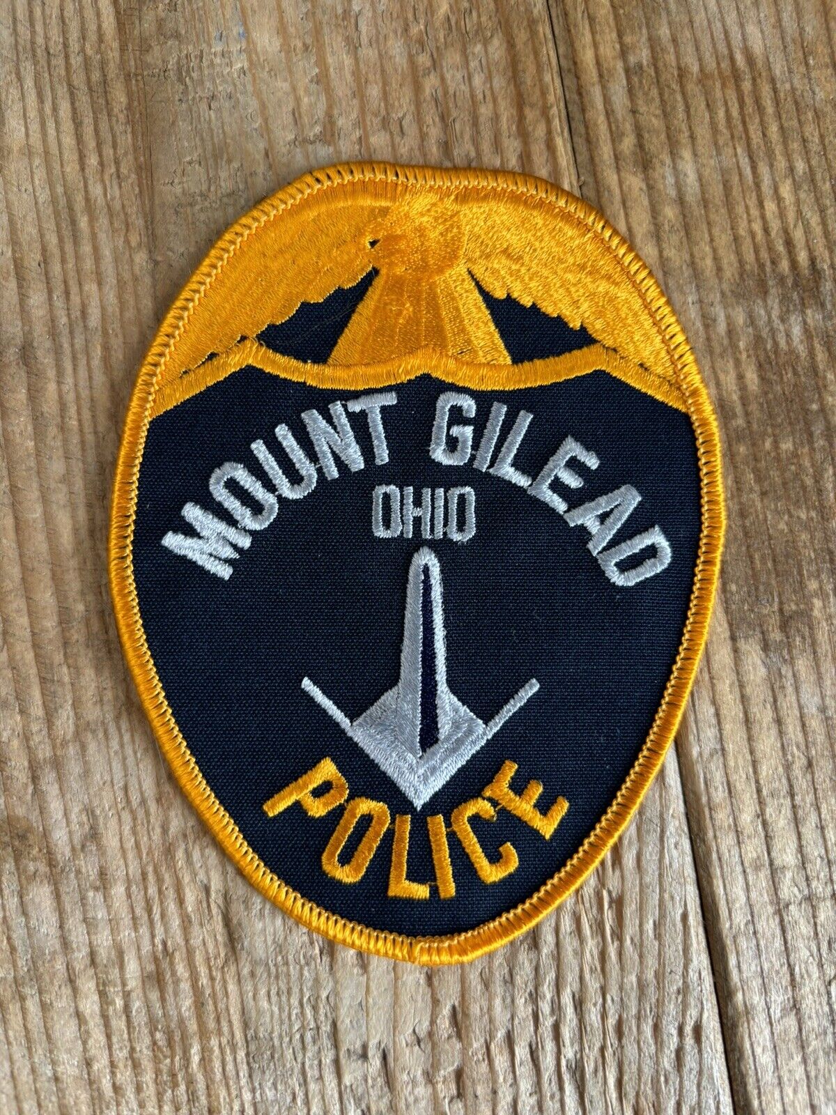 Mount Gilead Mt Ohio OH Police Shoulder Patch New