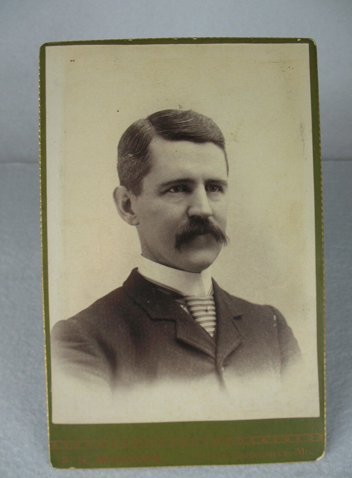 1880\'s Cabinet Card 1/4 Plate CDV 4\