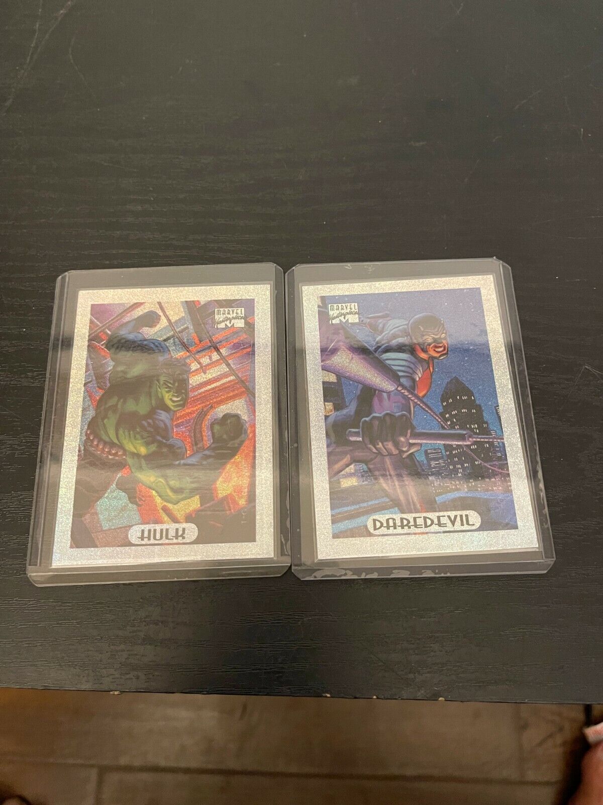 Venom 1994 Marvel Masterpieces Holofoil Hulk Daredevil Cards