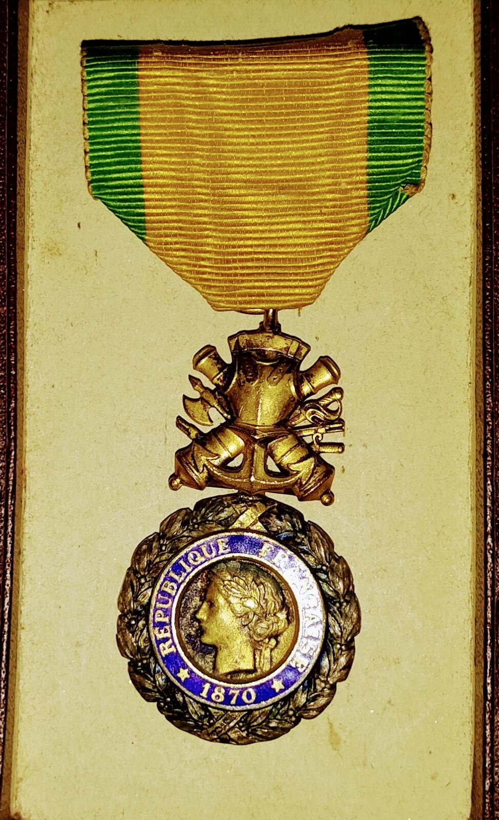 France war medal 1870 in orginal box.