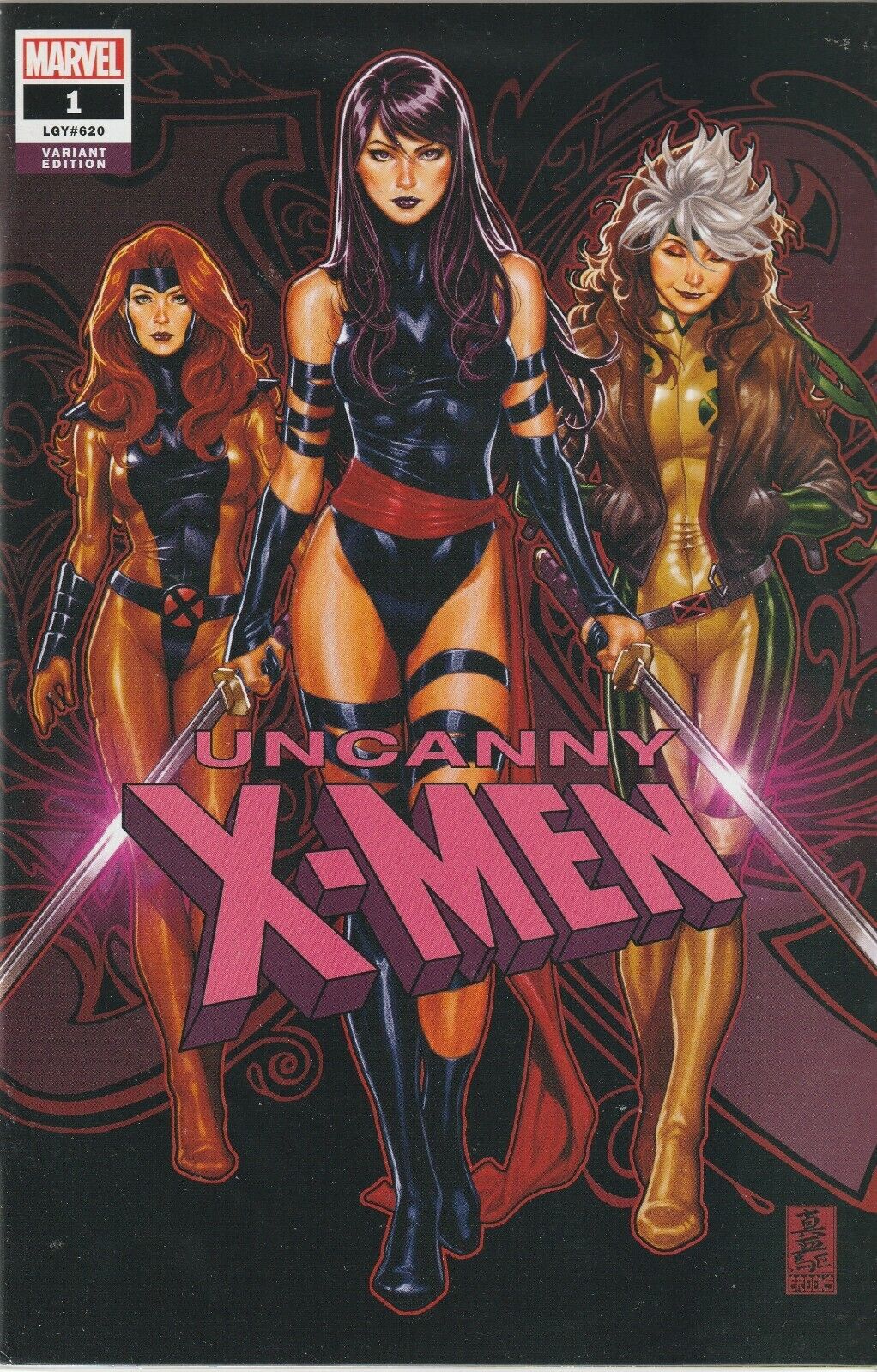 Uncanny X-Men #1 (2018) Mark Brooks Trade Dress Variant