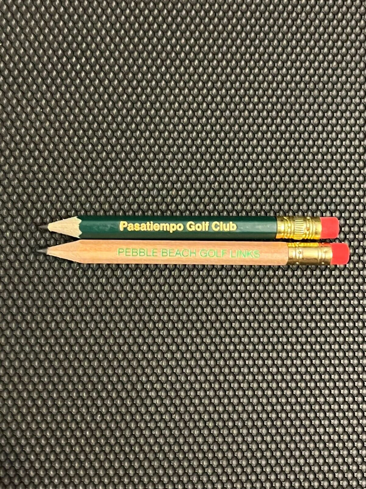 Pebble Beach and Pasatiempo Golf Pencils