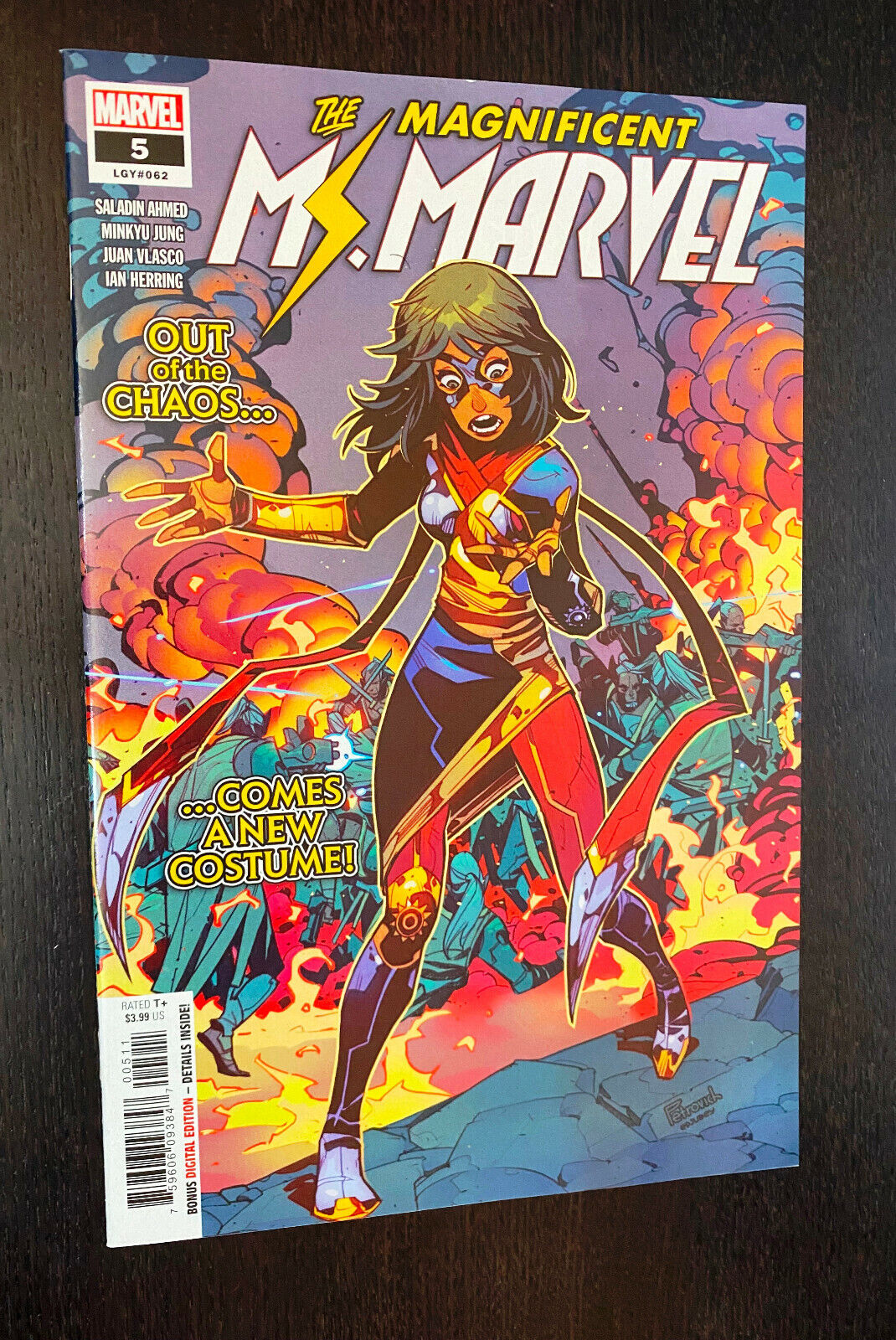 MAGNIFICENT MS MARVEL #5 (Comics 2019) -- 1st STORMRANGER -- NM- Or Better