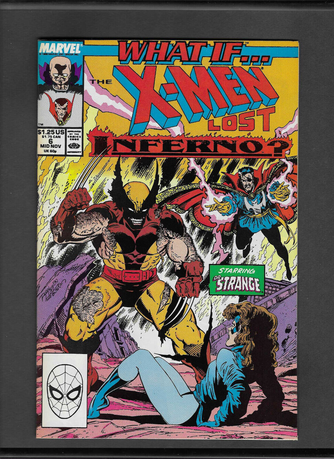 What If...? #6 (1989 Series) X-Men Lost Inferno? Very Fine/Near Mint (9.0)