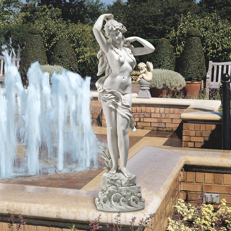 Timeless French Classic Style Elemental Essence of Spring Nude Garden Statue