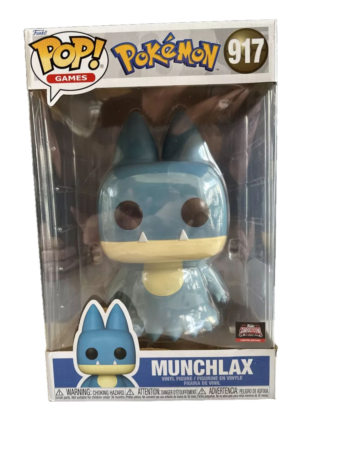 Pop Games Munchlax  Pokemon 917 Target Con