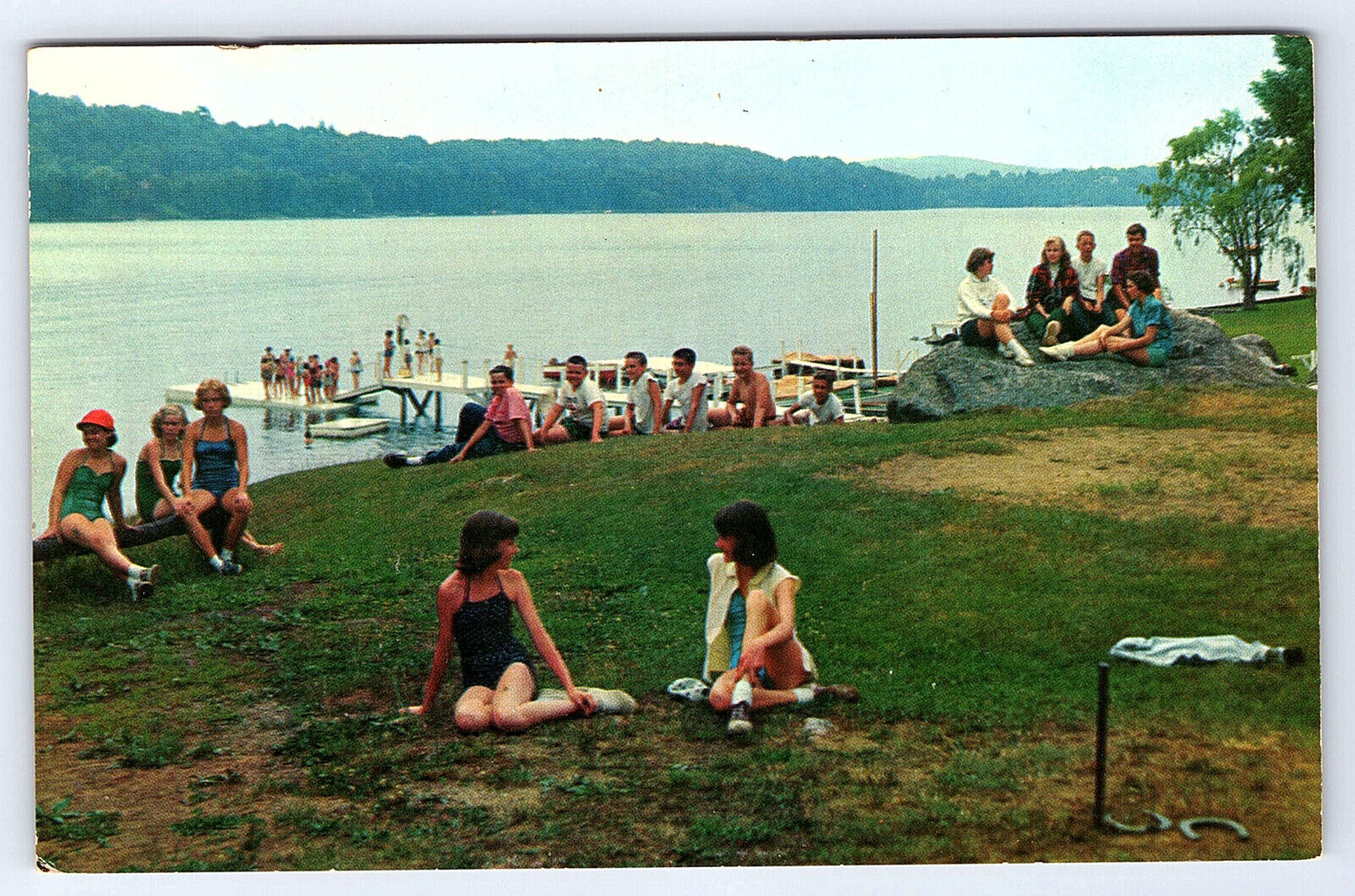 Lake Candlewood Danbury Connecticut Postcard B048