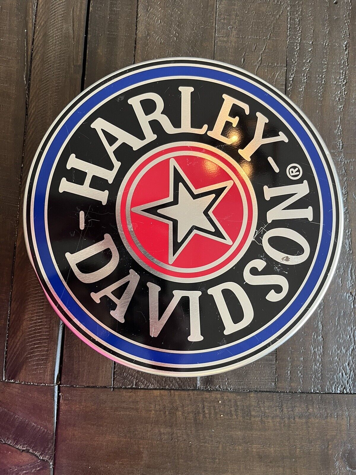Vintage 1999 Harley-Davidson Tin 10\