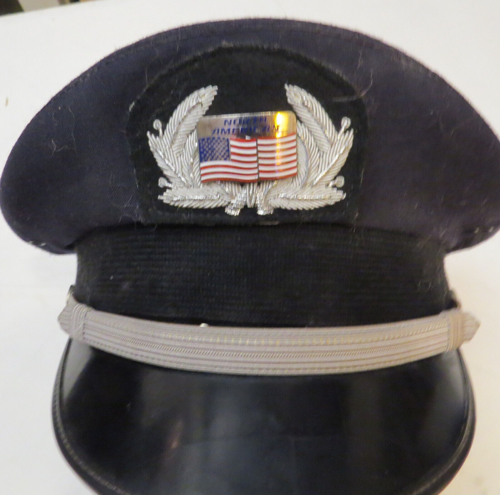Vintage Military/Intelligce Charter North American Airlines Pilot Hat