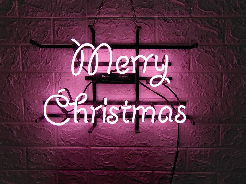 CoCo New Merry Christmas Santa Claus Gift Xmas Neon Sign Light 24\