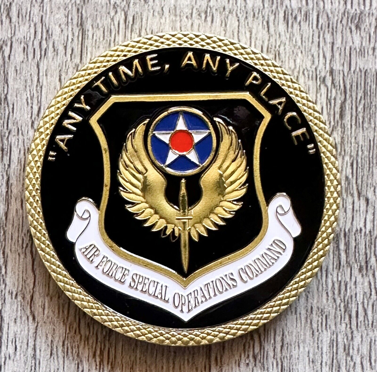 AIR FORCE SPECIAL OPERATIONS COMMAND Challenge Coin