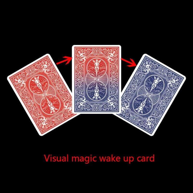 Magic Trick Color Changing Card Close Up Magicians Gimmick T5