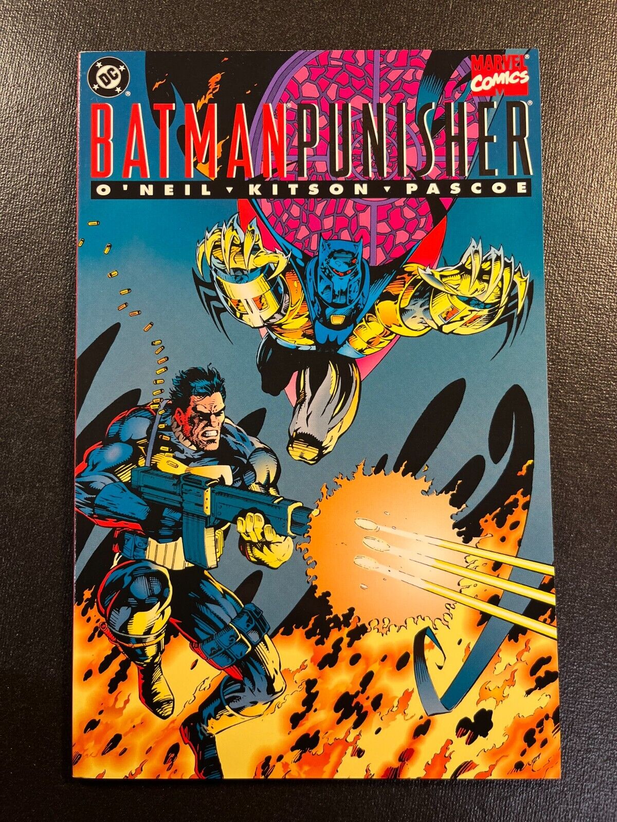 Batman Punisher Lake of Fire 1 TPB Graphic Novel Pascoe Jigsaw Joker DC Comics