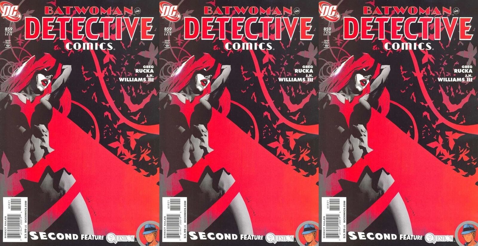 Detective Comics #859 Incentive Variant Volume 1 DC Comics - 3 Comics