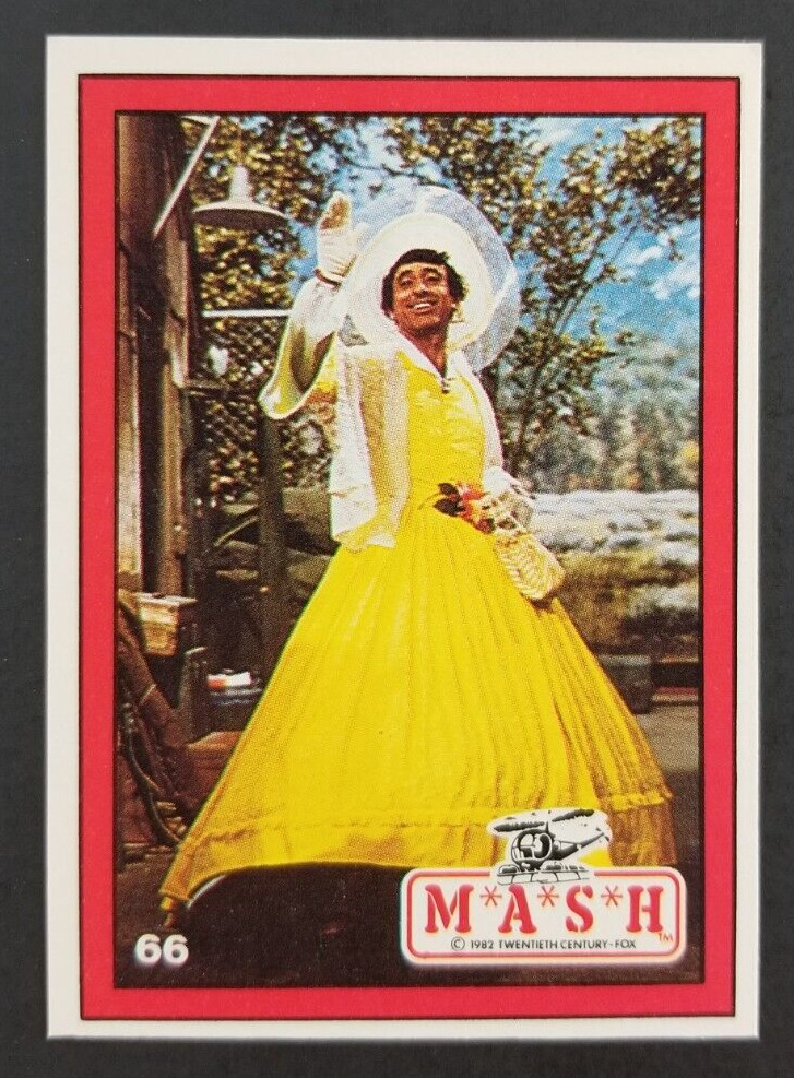 MASH 1982 War Comedy TV Show Topps Card #66 (NM)