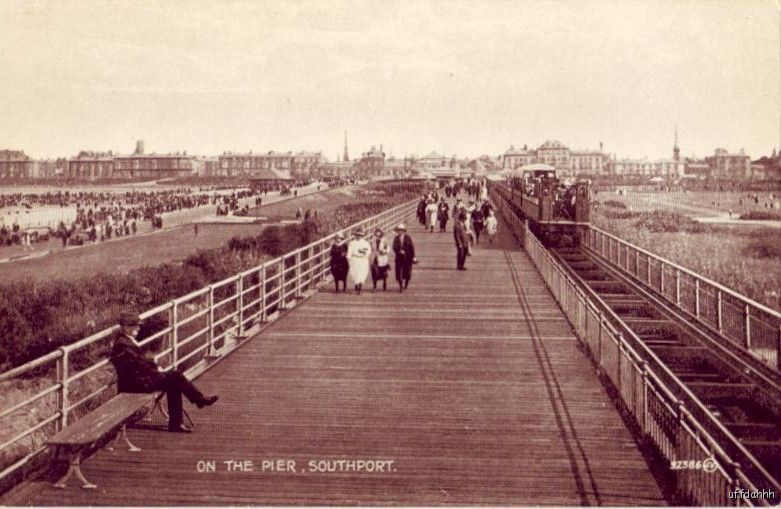 ON THE PIER SOUTHPORT MERSEY ENGLAND UK