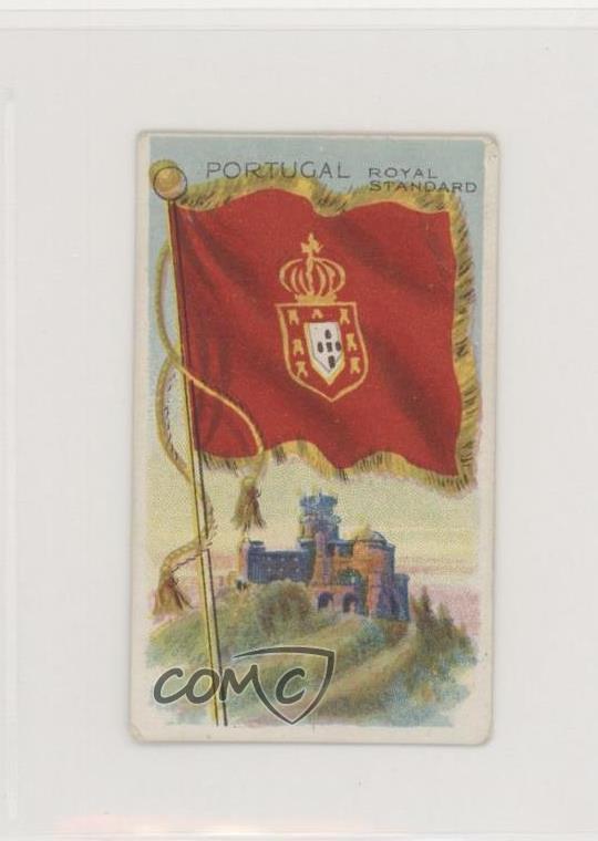 1910 ATC Flags of all Nations Recruit Blue Factory 606 Dist MD Back Portugal z6d