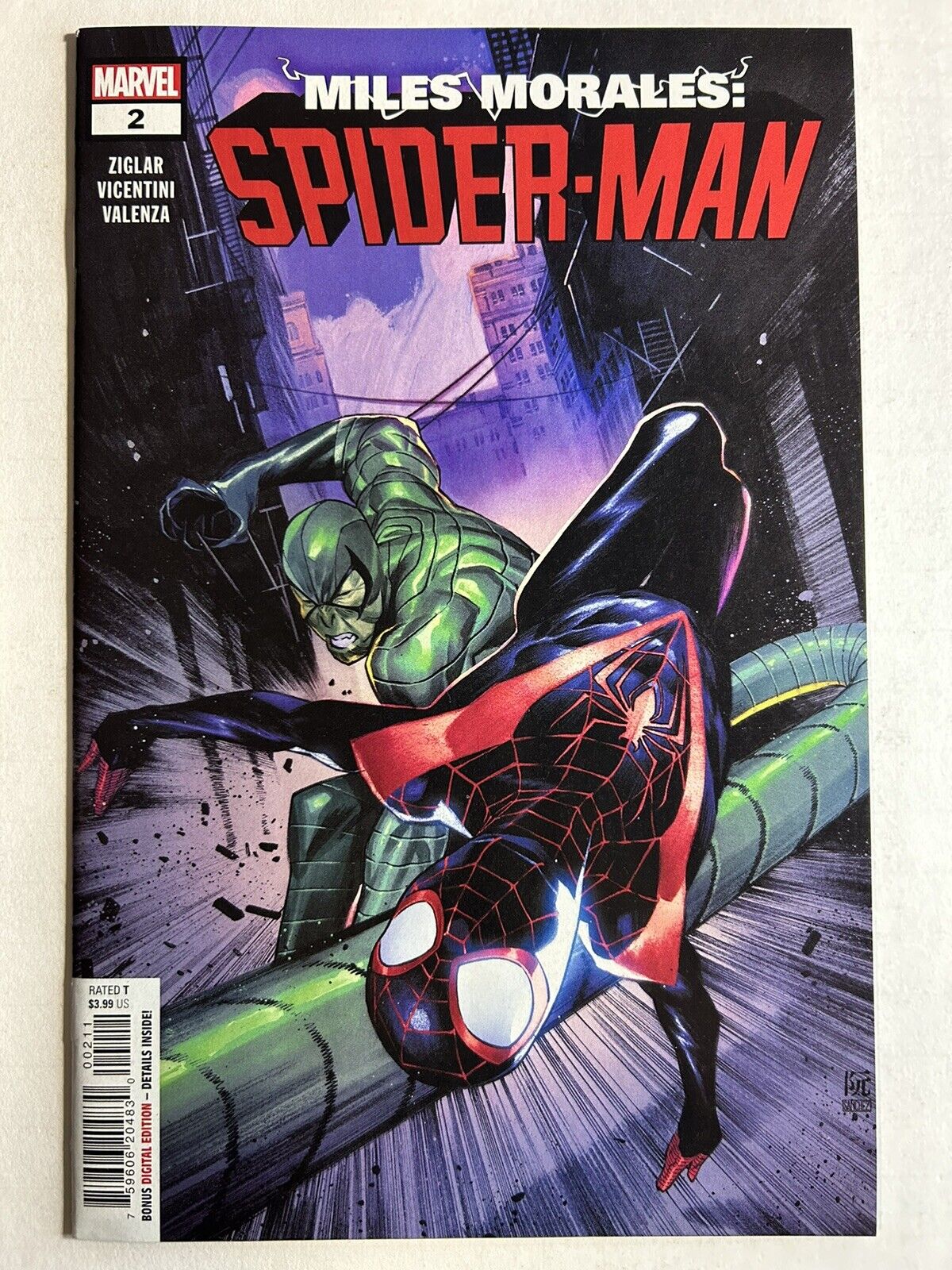 Miles Morales Spider-Man #2 VF/NM | 1ST Rabble | Scorpion, Starling Marvel 2023
