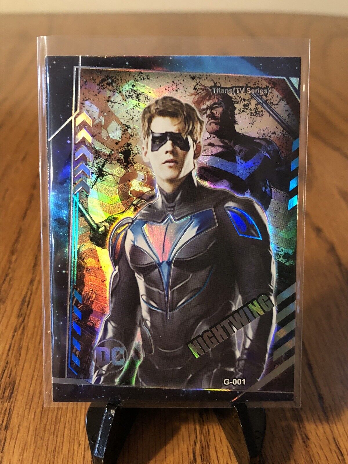 2022 DCEU Nightwing (Brenton Thwaites) G-001 Titans TV Series Card 55pt Holofoil