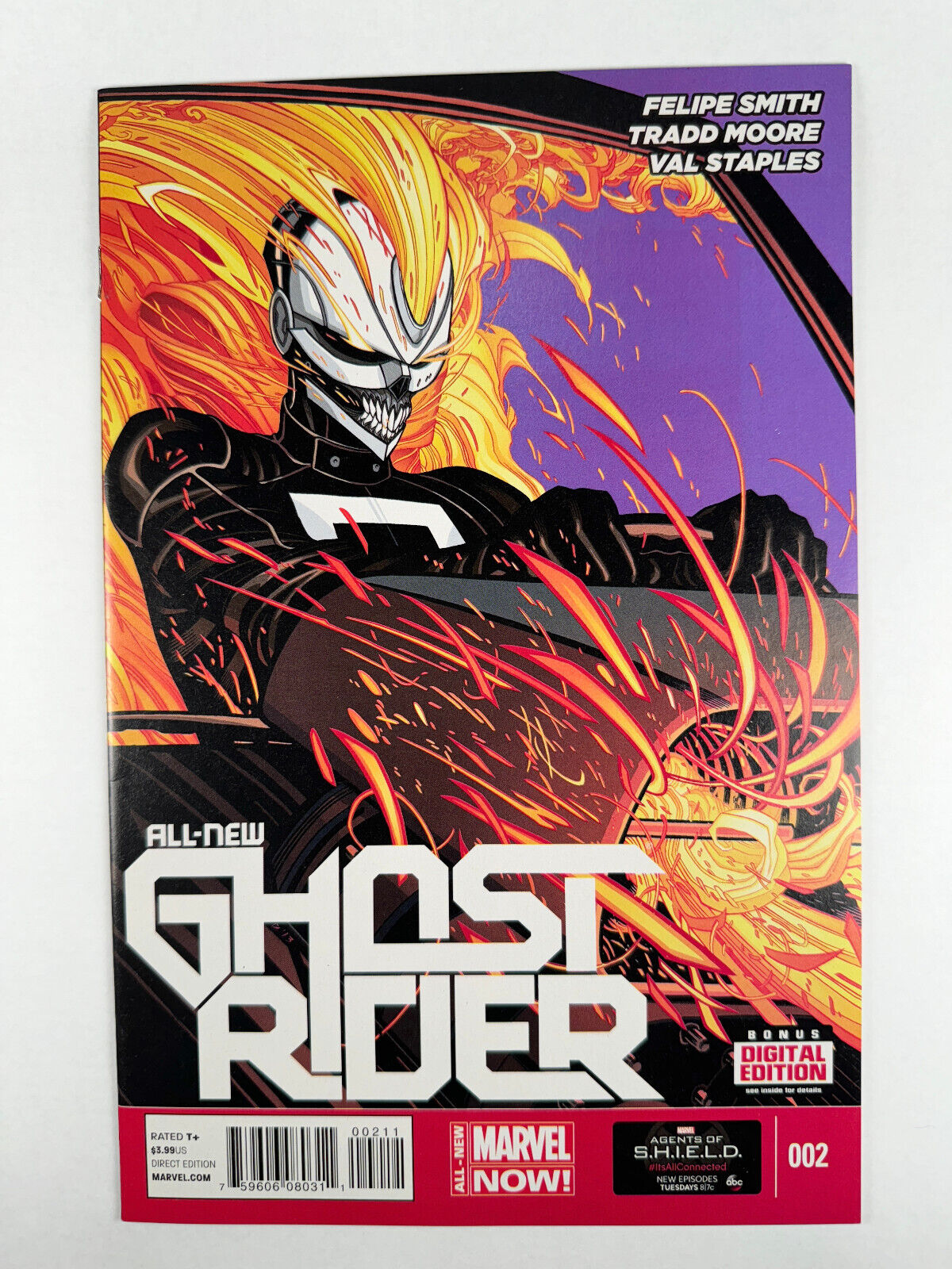 All New Ghost Rider (2014) #2 NM 1st Print Marvel 2nd Appearance Robbie Reyes