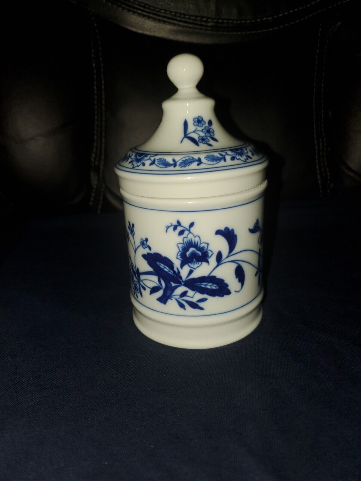 Rare Vintage Vista Alegre Portuguese Porcelain Tall Flask - Discontinued 