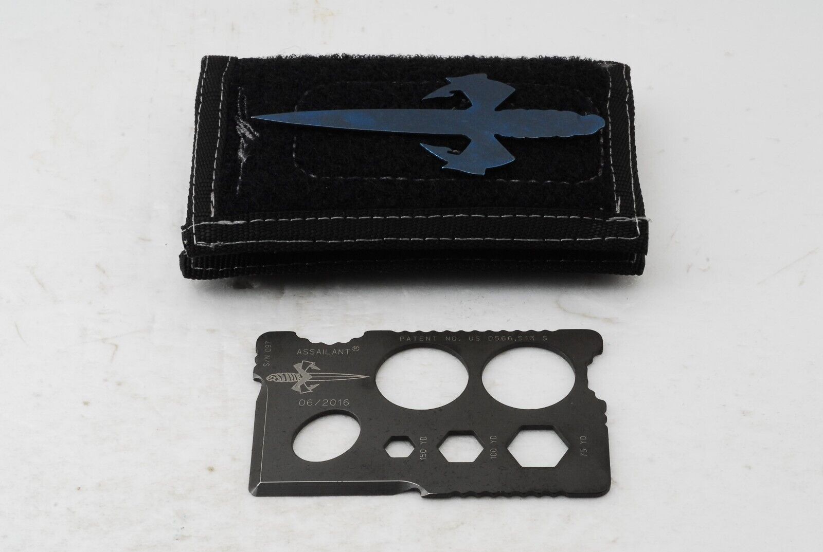 Marfione Custom Assailant Titanium Credit Card Knife 06/2016