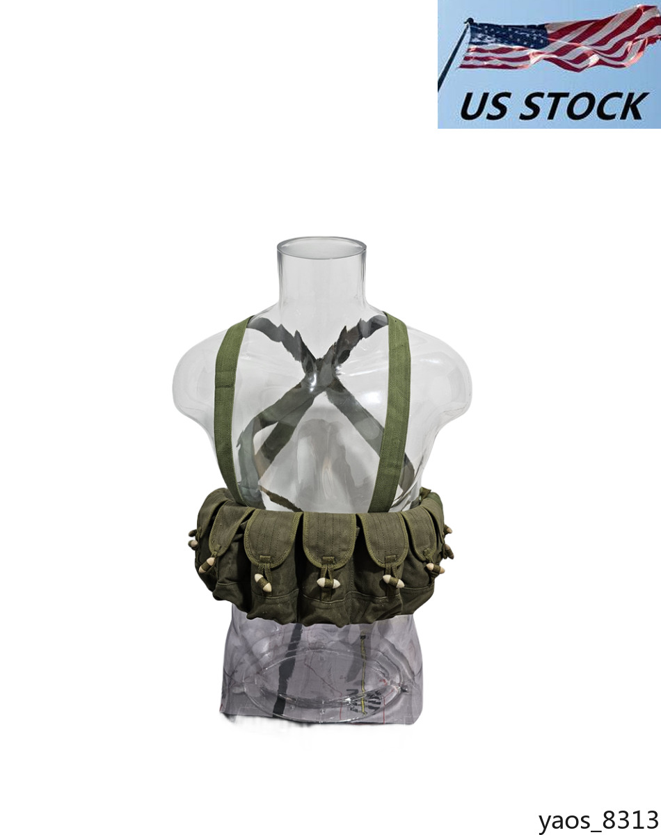 China 1970S 56 Type SKS Retro Tactical Vest 10 Pockets Chest Bag