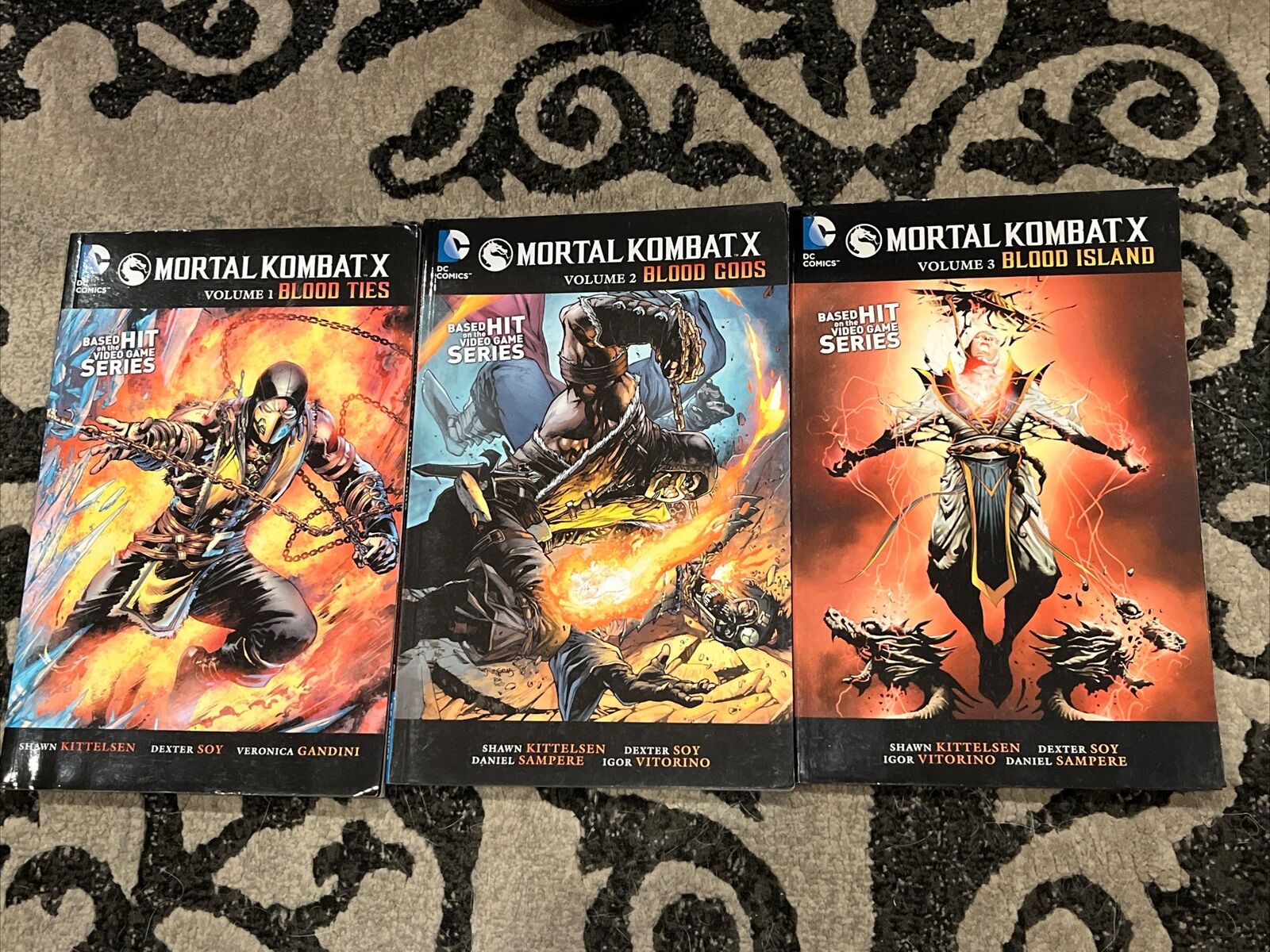 Mortal Kombat X Volume 1-3 (2015-2016)