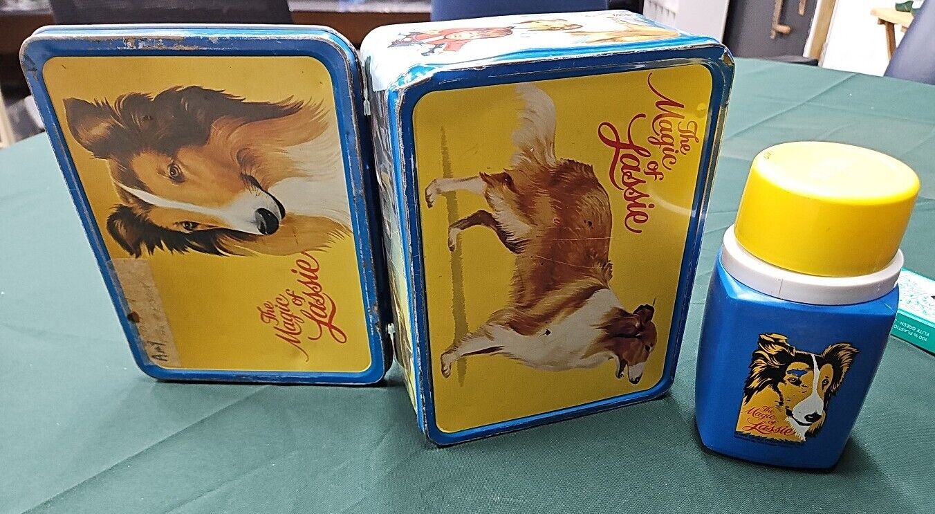 Vintage 1978 The Magic Of Lassie TV Show Lunch Box (No Thermos)as Found
