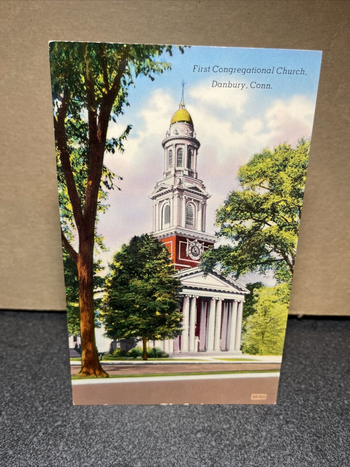 First Congregational Church Danbury Connecticut Postcard￼