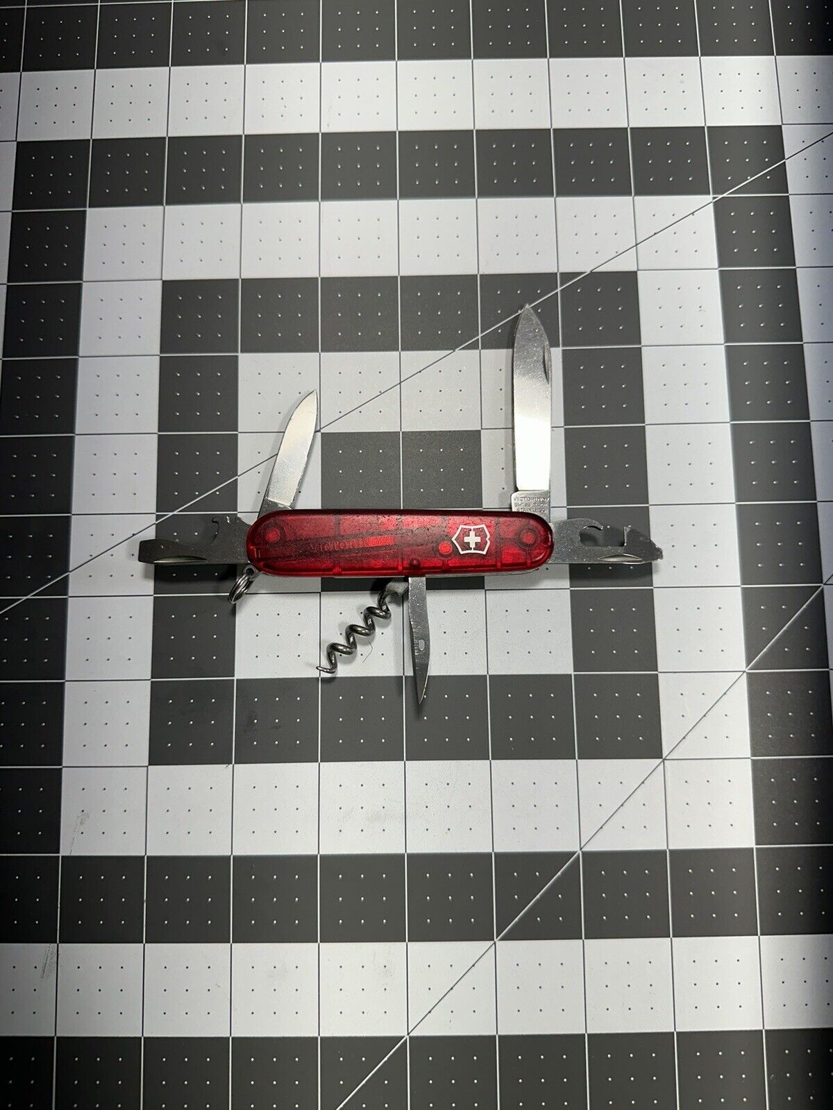 Victorinox Spartan Swiss Army Pocket Knife 91MM - Red - 5703 