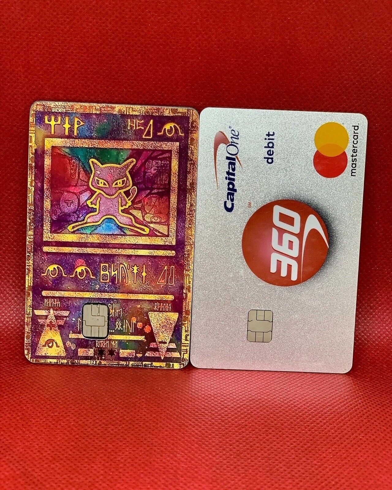 Pokémon Ancient Mew Style Debit & Credit Card Sticker Skins Card Cover