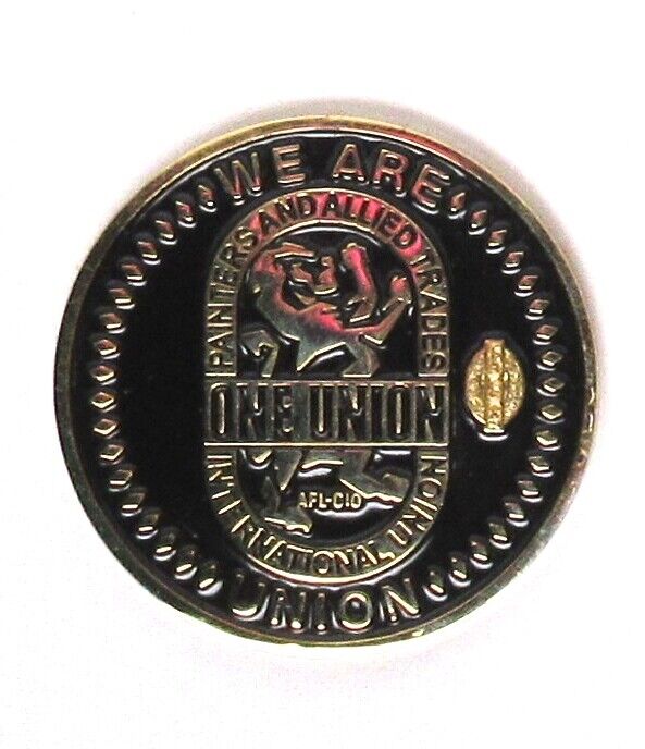AFL-CIO Painters & Allied Trades Int. Union Challenge Coin Finishing First >NEW<