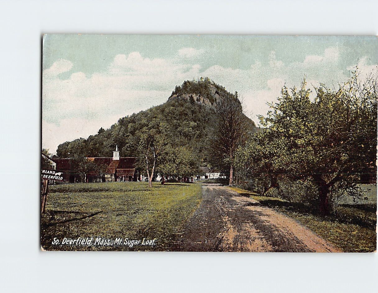 Postcard Mt. Sugar Loaf Deerfield Massachusetts USA