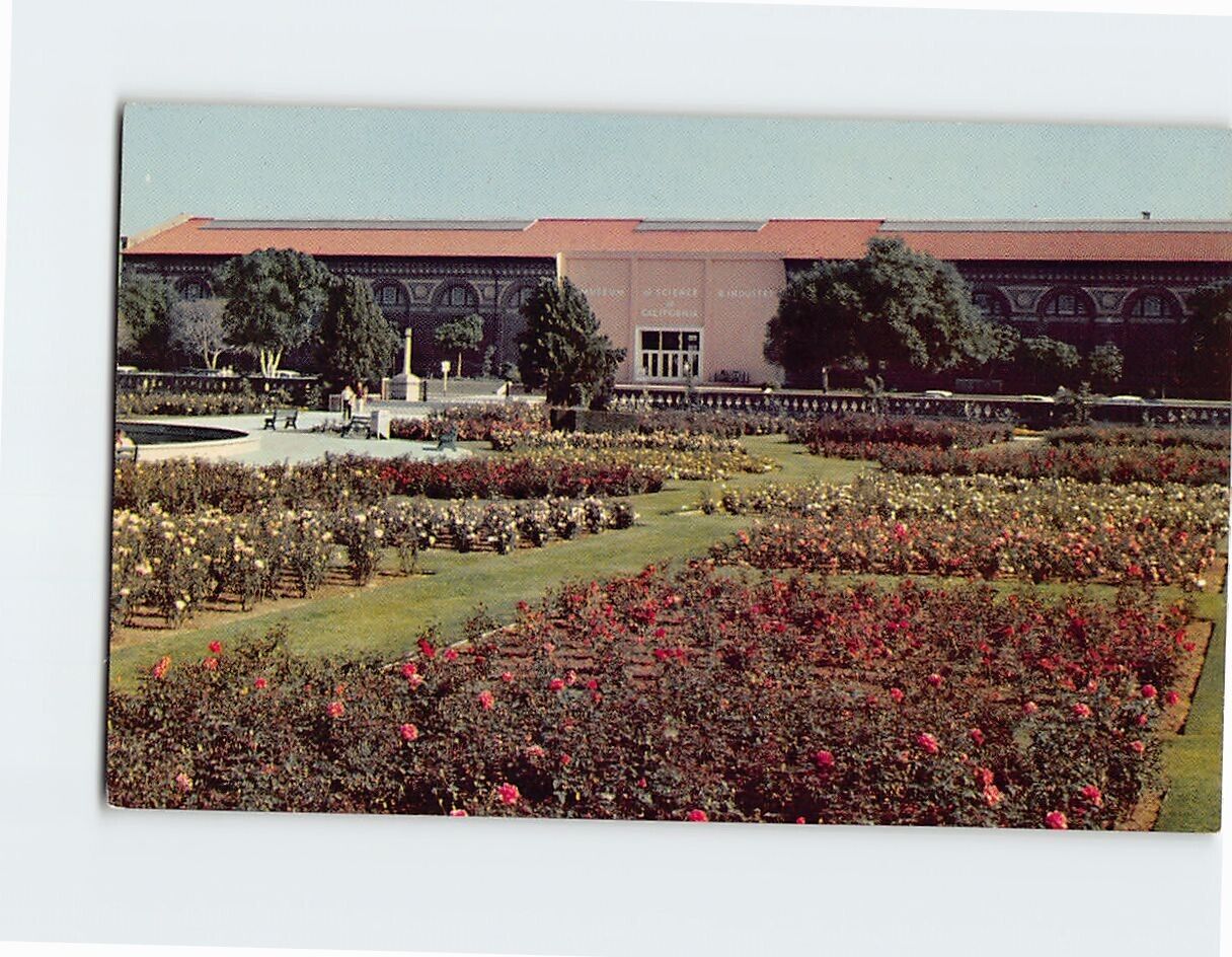 Postcard California State Museum of Science & Industry Exposition Park LA CA USA